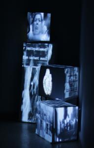 Sofiane Zouggar, Time machine, Installation video, Box24, Algier, 2012. © Sofiane Zouggar